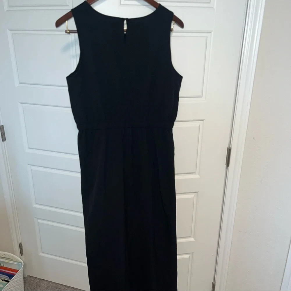 NWT St. John Bay Active Dress, Black, Petite Large - Picture 4 of 5